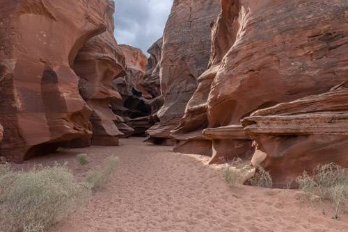 Horseshoe Bend Slot Canyon closed area